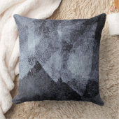 紫クールモダング絵を描レー美術 クッション (ブランケット)