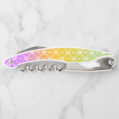 紫グラデーションの夢の炎 ソムリエナイフ (裏面)