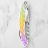 紫グラデーションの夢の炎 ソムリエナイフ (裏面)