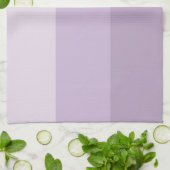 紫グラデーションストライプの キッチンタオル (折り畳み)
