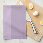 紫グラデーションストライプの キッチンタオル (四つ折り)