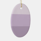 紫グラデーションストライプの セラミックオーナメント (右)