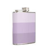 紫グラデーションストライプの フラスク (右)