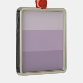 紫グラデーションストライプの メタルオーナメント (右)