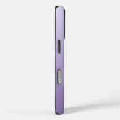 紫グラデーション手書きスクリプトパーソナライズされた Case-Mate iPhoneケース (裏面 / 右)