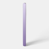 紫グラデーション手書きスクリプトパーソナライズされた SAMSUNG GALAXYケース (左側面)