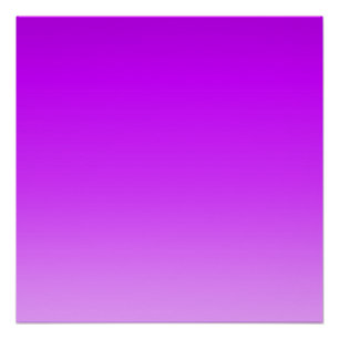 紫グラデーション背景カスタム文字テンプレート ポスター