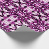 紫グラデーション透視投影カラー塗り潰しスケッチ ラッピングペーパー (角)
