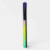 紫グラデーション黄色の緑の春夏のカラーリング Case-Mate iPhoneケース (裏面/左)