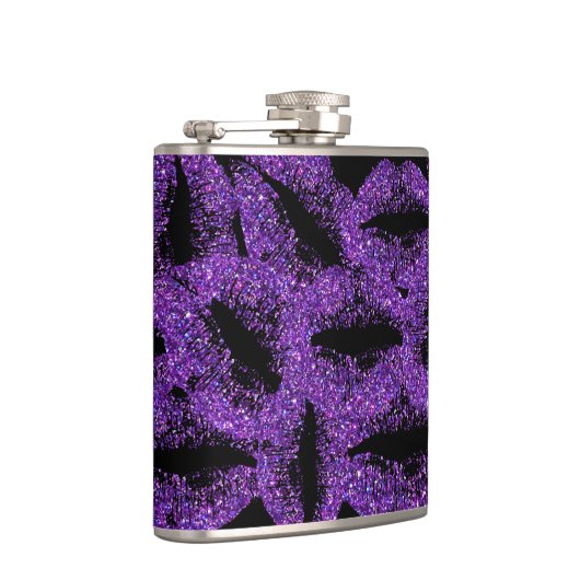 紫グリッター唇#2 フラスク (右)