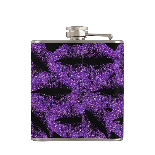 紫グリッター唇#2 フラスク (裏面)