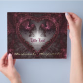 紫ゴシックハート001 チラシ (手)