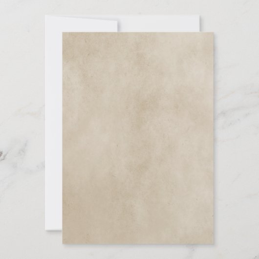 紫ゴシック調の渦巻き結婚への招待 招待状 (裏面)