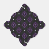 紫ゴシッ不気味クのハロウィーンスカル フェイバーボックス (折り畳みなし)