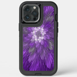 紫サイケデリック花抽象芸術フラクタル