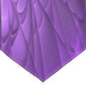 紫サイケデリック花抽象芸術フラクタル テーブルクロス (アングル)