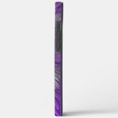 紫サイケデリック花抽象芸術フラクタル Case-Mate iPhoneケース (裏面 / 左)