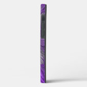 紫サイケデリック花抽象芸術フラクタル Case-Mate iPhoneケース (裏面 / 左)