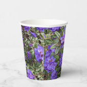 紫シャクナゲ開花フローラ 紙コップ (右)