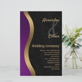 紫スタイリッシュと金ゴールド