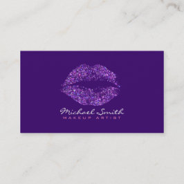 紫スタイリッシュの唇メイクアップアーティスト#12 名刺