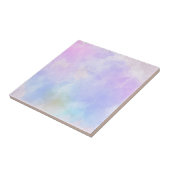 紫スタイリッシュピンク青抽象芸術水色 タイル (側面)