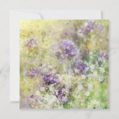 紫スタイリッシュフローラ セーブザデート (裏面)