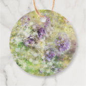 紫スタイリッシュフローラ フェイバータグ (裏面)