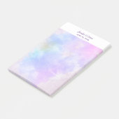 紫スタイリッシュ抽象芸術水の色結婚の ポストイット (アングル)