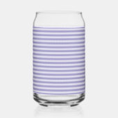 紫ストライプの ガラス缶 (右)