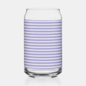 紫ストライプの ガラス缶 (左)