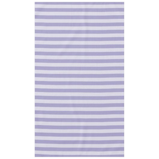 紫ストライプ色 テーブルクロス (正面)