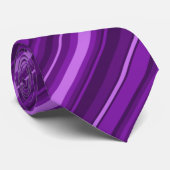紫ストライプ色 ネクタイ (ロール)