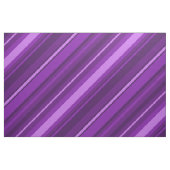 紫ストライプ色 ファブリック (ヤード)
