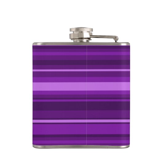 紫ストライプ色 フラスク (裏面)