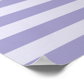 紫ストライプ色 ポスター (角)