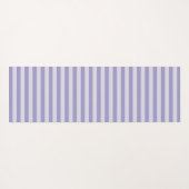 紫ストライプ色 ヨガマット (裏面(横))