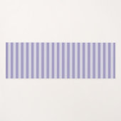 紫ストライプ色 ヨガマット (正面(横))