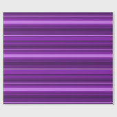 紫ストライプ色 ラッピングペーパー (フラット)