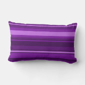 紫ストライプ色 ランバークッション (裏面)