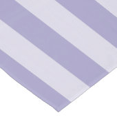 紫ストライプ色 ロングテーブルランナー (コーナー)