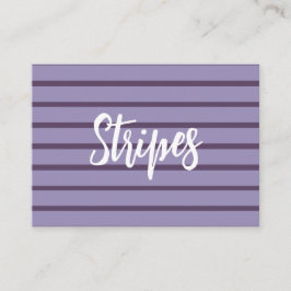 紫ストライプ色 名刺