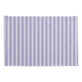 紫ストライプ色 枕カバー (裏面-右)
