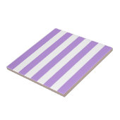 紫ストライプ色、白ストライプ色、パタストライプのーン タイル (側面)