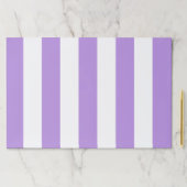 紫ストライプ色、白ストライプ色、パタストライプのーン ペーパーパッド (インサイチュ)