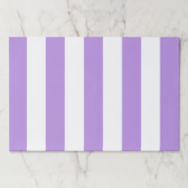 紫ストライプ色、白ストライプ色、パタストライプのーン ペーパーパッド