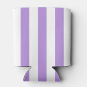 紫ストライプ色、白ストライプ色、パタストライプのーン 缶クーラー (裏面)