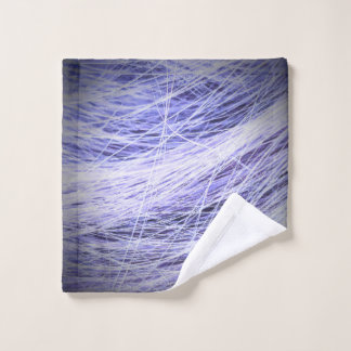 紫ストランドタオル ウォッシュタオル