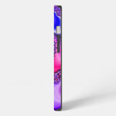 紫スパイラル iPhoneケース (左側面)