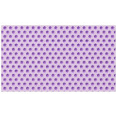 紫ゼラニウム花シームレスパターン テーブルクロス (正面(横))